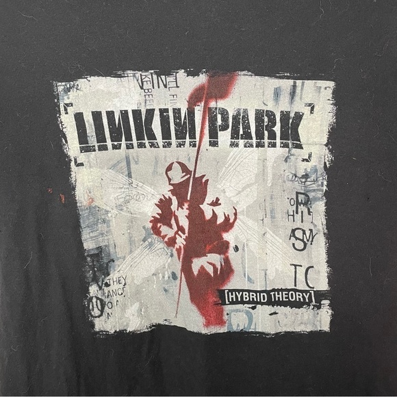 Vintage Linkin Park Hybrid Theory Band Tour T Shirt small - Picture 4 of 5